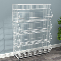 Étagère de supermarché à Double face, en promotion, nouveau design, bon marché