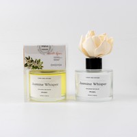 Garten-Poesie-Serie Nicht-Flammende Aromatherapie Hochwertiger Rosen-Jasmin Raumduft in Flasche Langanhaltend Grenzüberschreitender Verkaufsschlager