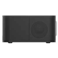 Jam Alarm Radio FM LCD Baru dengan Speaker BT dan Pengisi Daya Nirkabel 5W/10W untuk Ponsel, Warna Hitam, Teknologi Baru, ABS 10w, 1 Port USB