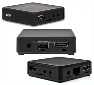 USA دي NL TVIP 710 S905W2 1G 8G الروبوت 11 لينكس التلفزيون مربع صندوق تدفق الصوت تعيين كبار مربع دعم Protal IP-التلفزيون مشغل الوسائط TVIP710 اختبار