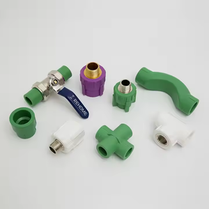 PPR Ống ổ cắm Bộ chuyển đổi hệ thống ống nước PPR phụ kiện đường ống bipass uốn cong 32mm cầu chéo quanh co uốn cong - Product Image 4