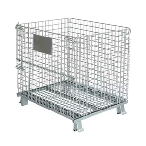 Cage mobile en métal grillagé 1200*1000*890mm pour entrepôt, type papillon - Product Image 2