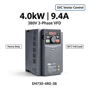 Variador de Frecuencia SINEE EM730-4R0-3B 4kW 380V VFD, Controlador de Velocidad de Motor AC con Control por APP/Wi-Fi - Product Image 1