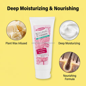 Crème Coiffante Hydratante Longue Durée Effet Volumisant pour Hommes et Femmes, Cire Coiffante et Pâte Fixante pour Cheveux Marque Privée - Product Image 4