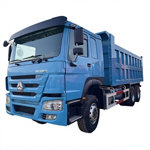 รถบรรทุกหนัก SINOTRUK HOWO มือสอง 6x4 เครื่องยนต์ดีเซล Weichai 351-450 แรงม้า ความจุ 1-10 ตัน มาตรฐานไอเสียยูโร 3 - Product Image 1