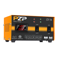Chargeur de batterie de voiture 12V Chargeur de batterie au plomb automatique intelligent pour moto voiture bateau