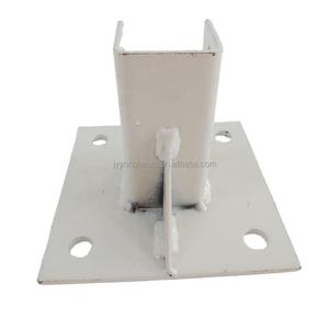 ODM OEMカスタムサービススチールスクエアハンドレールポストベースプレート - Product Image 2