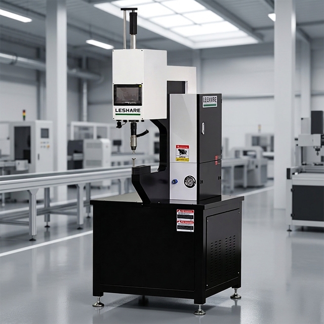 Leshare Hydraulic Riveting Machine with Motor 800kW Power Automatic Fastener Insertion Tool