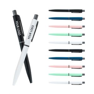 Stylos à bille en métal personnalisés avec logo, gravure laser, vente en gros de fournitures scolaires et de bureau promotionnelles - Product Image 1