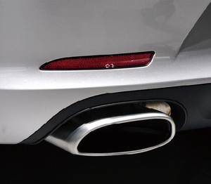 Pour Porsche 911 <span class=keywords><strong>2012</strong></span> 2013 2014 2015 2016 991.1 Réflecteur de pare-chocs arrière OE - Product Image 1