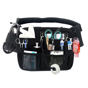 <b>Nurses</b> Fanny Pack Waist Strap Nylon Zipper Portable Medical <b>Bag</b> Hospital Use - Product Image 1