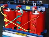 Transformateur de puissance industriel triphasé Ganzhong 50Hz, type sec, ignifuge, SCB11, entrée 10kV-11kV/6kV, sortie 440V/480V/400V/220V 380V.