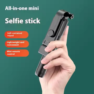 Nieuwe telefoonstandaard statief selfie stick statief live video camera telefoonhouder met afstandsbediening invullicht mini flexibel uittrekbaar - Product Image 5