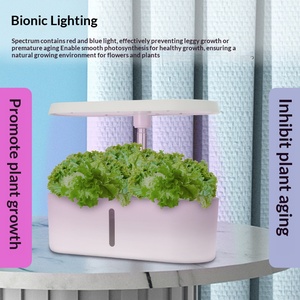 Indoor Hydroponic Growing System with Full Spectrum LED Grow Light Smart Herb <strong>Vegetable</strong> <strong>Planter</strong> for Home Plant Cultivation - Product Image 5
