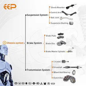 EEP vente en gros de bagues en caoutchouc pour voitures japonaises bagues de suspension automatique pour Toyota Honda Nissan Mazda Hyundai Mitsubishi Kia Subaru