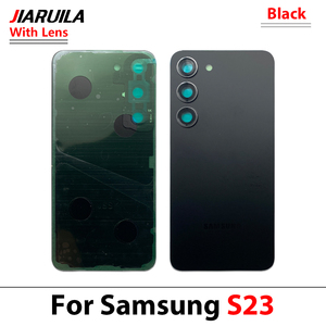 Boîtier de téléphone portable pour <span class=keywords><strong>Samsung</strong></span> S23 couvercle arrière en verre couvercle arrière porte de batterie boîtier de couverture arrière avec objectif de caméra - Product Image 4