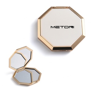 High Quality Pocket <b>Mirror</b> Octagon Double Side Folding Modern Wholesale <b>Compact</b> <b>Mirror</b> - Product Image 1