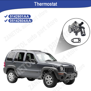 ZANETOL 5142601AA 05142601AA 9023042 49012026F boîtier de Thermostat sortie d'eau pour Liberty <span class=keywords><strong>KJ</strong></span> 05-06 2.8L Turbo Diesel - Product Image 4