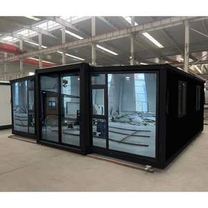 Suministro directo de fábrica, contenedor expandible de lujo de 40 pies, casa móvil prefabricada, casa de camuflaje para exteriores para uso en centros comerciales y hoteles - Product Image 1