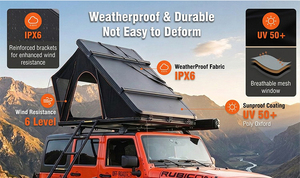 Carpa de <span class=keywords><strong>Techo</strong></span> Moderna y Ligera a Precio de Fábrica, Carpa de Aluminio para Acampar en el <span class=keywords><strong>Techo</strong></span> del Automóvil, Tipo Z, Carcasa Rígida, Impermeable para las Cuatro Estaciones, Plegable - Product Image 6