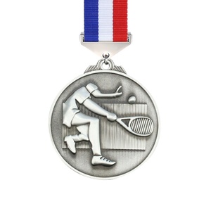 Medallas de aleación de zinc con grabado para ganadores de béisbol, baloncesto, tiro con arco tailandés, fitness y regatas, con diseño de dragón. - Product Image 1