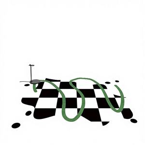 Tapis moderne et élégant 5x7 en laine, ensemble de tapis tuftés à la machine, couleur unie avec technique de velours coupé, noir, réversible, à poils moyens - Product Image 1