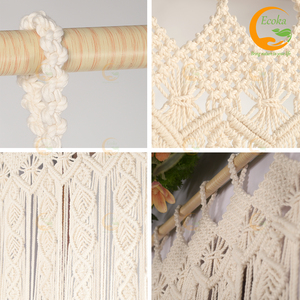 Customize Large Wall Hanging <b>Macrame</b> Door <b>Curtain</b> Large Wedding Backdrop Wall Hanging Tapestry Cheap Price - Product Image 2