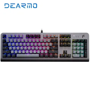 DEARMO F31 Hot Sale 104 Keys Rgb Gaming Mechanical Keyboard