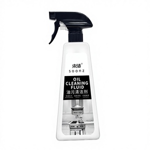 Limpiador Líquido para Campanas Extractoras y Cocinas, Desengrasante Potente, Eliminador <span class=keywords><strong>de</strong></span> <span class=keywords><strong>Grasa</strong></span> y Humo, Quitamanchas <span class=keywords><strong>de</strong></span> Aceite Pesado, en Botella con Pulverizador - Product Image 1