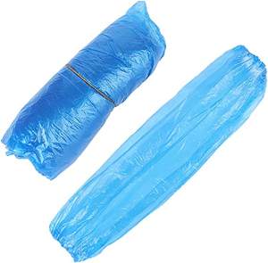 Industri Makanan Warna Biru Penutup Lengan PE Lengan Penutup Lengan Sekali Pakai - Product Image 6