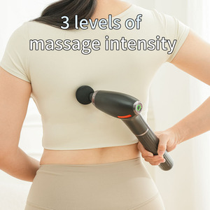 ปืนนวดแบบไร้สายสำหรับผู้หญิงปืนนวดฝ่าเท้าแบบ2 in 1<span class=keywords><strong>เครื่อง</strong></span><span class=keywords><strong>นวด</strong></span>ร่างกายขนาดเล็กพกพาได้สองโหมด - Product Image 4