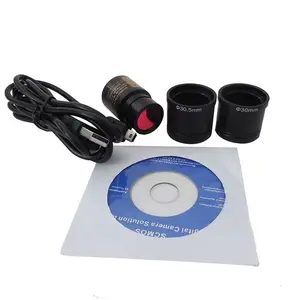 5MP工业电子目镜摄像机数字目镜，带环形适配器，用于生物立体显微镜