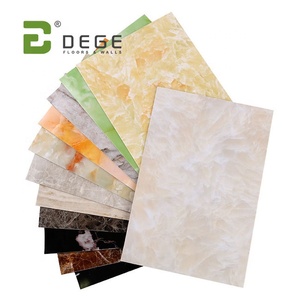 High Glossy Marble Plastic UV Board PVC Decorative Sheet