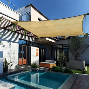 Abri pare-soleil pliable et léger, protection UV, tente imperméable de grande taille pour terrasse et fêtes - Product Image 1