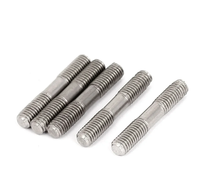 Vis à double tête M10 M12 M14 M16 M20 M24 M27 M30 M33 M36 M39 M42, boulon à double tête en acier inoxydable 304/316, boulon à double tête
