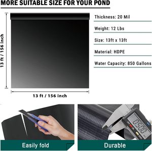 1.5mm không thấm nước <span class=keywords><strong>Geo</strong></span> màng HDPE geomembrane ngoài trời cho dự án hồ nhân tạo tại Singapore - Product Image 5