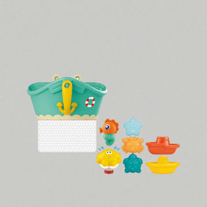 Ensemble <span class=keywords><strong>de</strong></span> jouets <span class=keywords><strong>de</strong></span> plage éducatifs et amusants, navire <span class=keywords><strong>pirate</strong></span>, filet, jouets <span class=keywords><strong>de</strong></span> <span class=keywords><strong>bain</strong></span> en plastique ABS pour enfants - Product Image 5