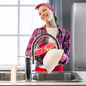 Dispensador de Jabón Líquido Automático con Sensor Táctil de 400 ml para Cocina, Baño y Hogar, Rociador de Detergente - Product Image 6