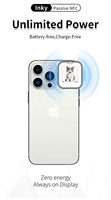 Tarjeta Inteligente NFC con Pantalla de Tinta Electrónica de 1.54 Pulgadas, Tarjeta de Membresía |   Mini Etiqueta Impermeable Sin Batería Venta Directa |   Módulo EPD Bistable