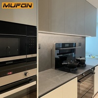 Armoires de cuisine pour animaux de compagnie, ensemble de meubles d'îlot sur mesure fabriqués en Chine, designs modernes, armoires de cuisine en MDF prêtes à assembler
