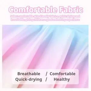 <span class=keywords><strong>Maillot</strong></span> de <span class=keywords><strong>bain</strong></span> une pièce <span class=keywords><strong>anti</strong></span>-<span class=keywords><strong>UV</strong></span> pour filles, licorne d'été, princesse - Product Image 3