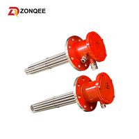 Calentador de Inmersión de Acero Inoxidable con Conexión Roscada de 240V 3KW 6KW, 1-1/4" 1-1/2" para Calderas Industriales de Calentamiento de Agua