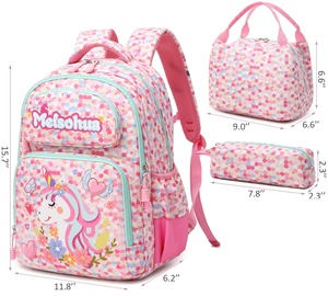 Bán buôn Trọng lượng nhẹ không thấm nước bền giản dị Ba lô cho cô gá<span class=keywords><strong>i</strong></span> trường Ba lô thiết lập - Product Image 1