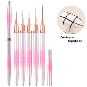 Lot de Pinceaux Professionnels pour Nail Art Personnalisés en Gros – <span class=keywords><strong>Gel</strong></span> UV, Acrylique et Liner - Product Image 3