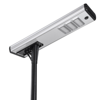 Lampe solaire de rue monocristalline en silicium IP65 étanche 80W avec batterie LiFePO4