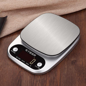 เครื่องชั่งดิจิตอลในครัว CX-305 10 กก. สแตนเลสสตีล ความแม่นยำสูง สำหรับชั่งอาหาร อบ ขนม ทำอาหาร ใช้ในครัวเรือน - Product Image 3