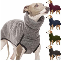 Vêtements en polaire pour animaux de compagnie, couleur unie, chaud, T-shirt, pull, automne, hiver, gilet épais pour chat, petit et moyen gabarit, gilet pour chien