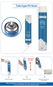 <span class=keywords><strong>Adhesivo</strong></span> de Espuma de Poliuretano Personalizado de Fabricación Propia HOUSEAL para Construcción General, Uso en Todas las Estaciones - Product Image 3