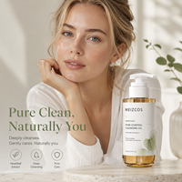 OEM ODM Huile Nettoyante Visage 200ml à l'Huile de Jojoba Hydratante, Nettoyage en Profondeur, Démaquillant Quotidien, Huile Nettoyante Légère
