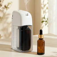 Diffuseur Électrique Portable Sans Eau de 200 ml en Plastique, Nébuliseur de Parfum avec Support, Garantie 1 An